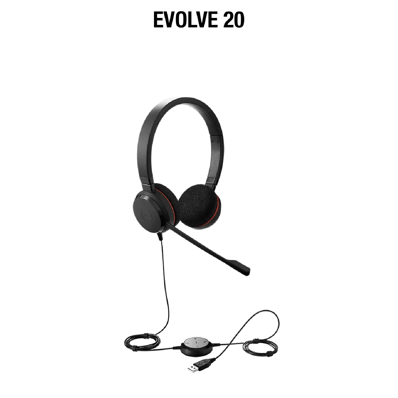 Jabra Evolve 20 Professional Headset Web Calls